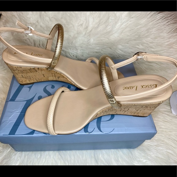 Wedge sandals Brand New without tag. Never worn. - Picture 2 of 4